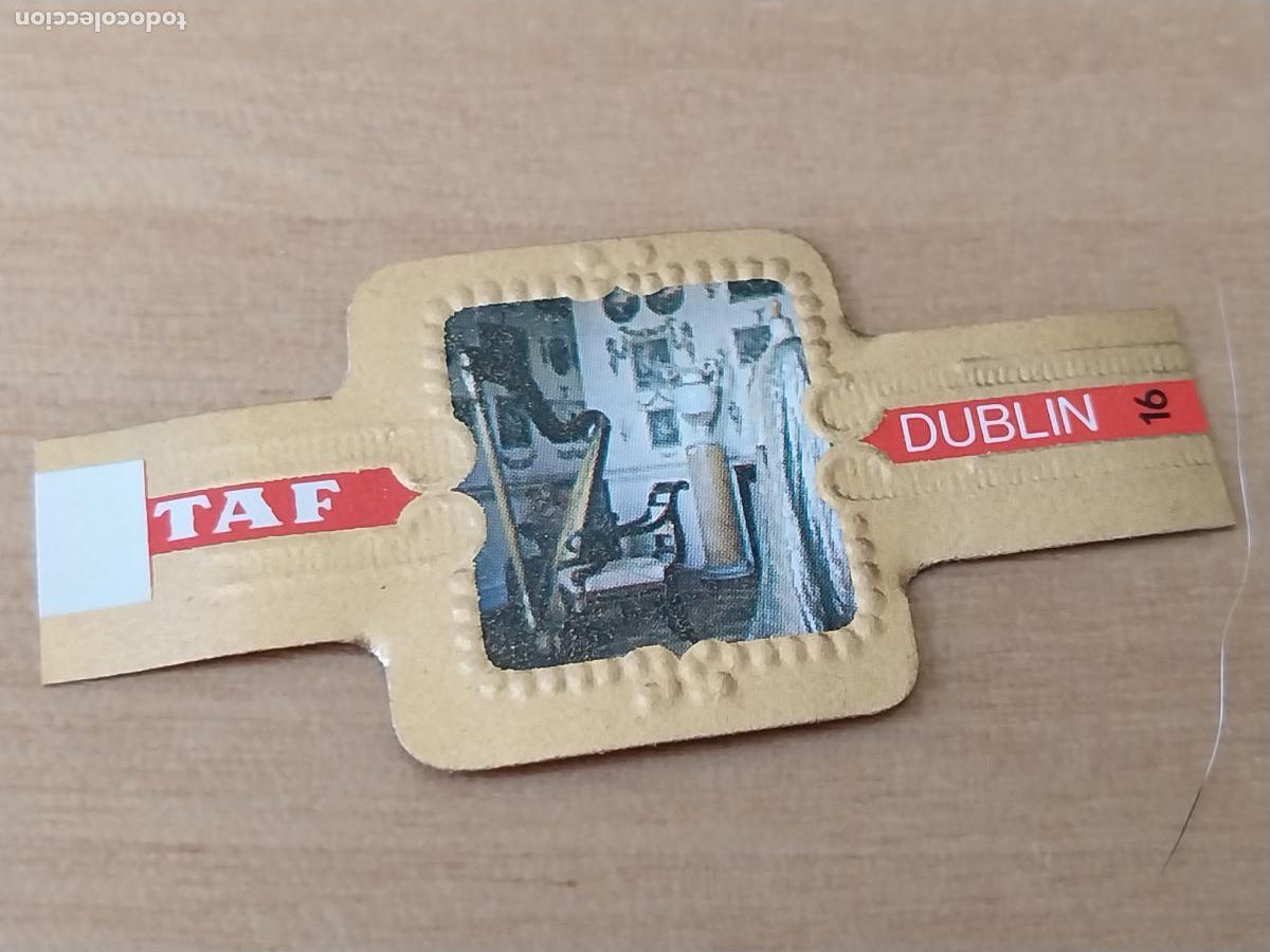 An&eacute;is de charuto de cole&ccedil;&atilde;o: DUBLIN CASTLE TOWN ** PROMO TABACO VITOLA ANTIGUA ORIGINAL 5CM