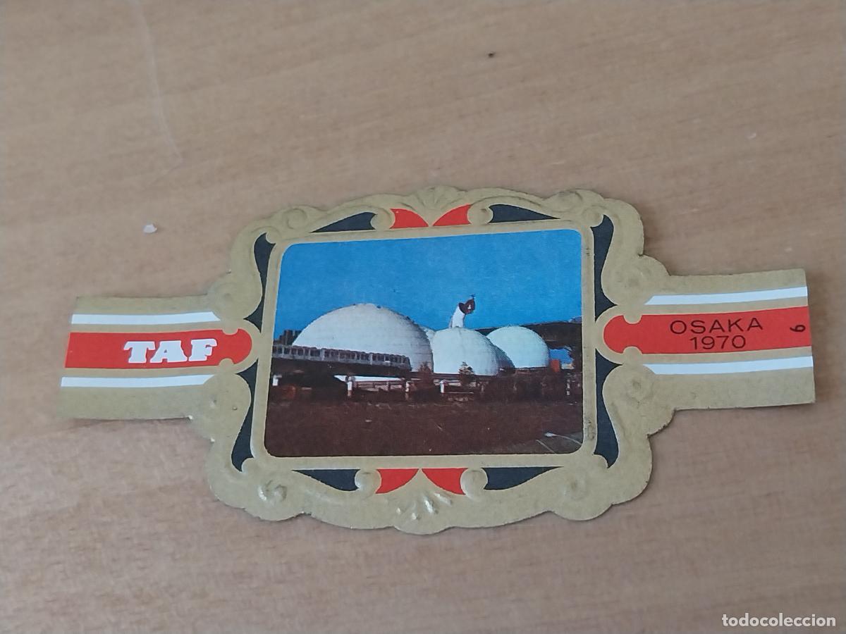 An&eacute;is de charuto de cole&ccedil;&atilde;o: EXPO OSAKA JAPON 1970 PABELLON FRANCIA PROMO TABACO VITOLA VINTAGE 6,5CM LARGO