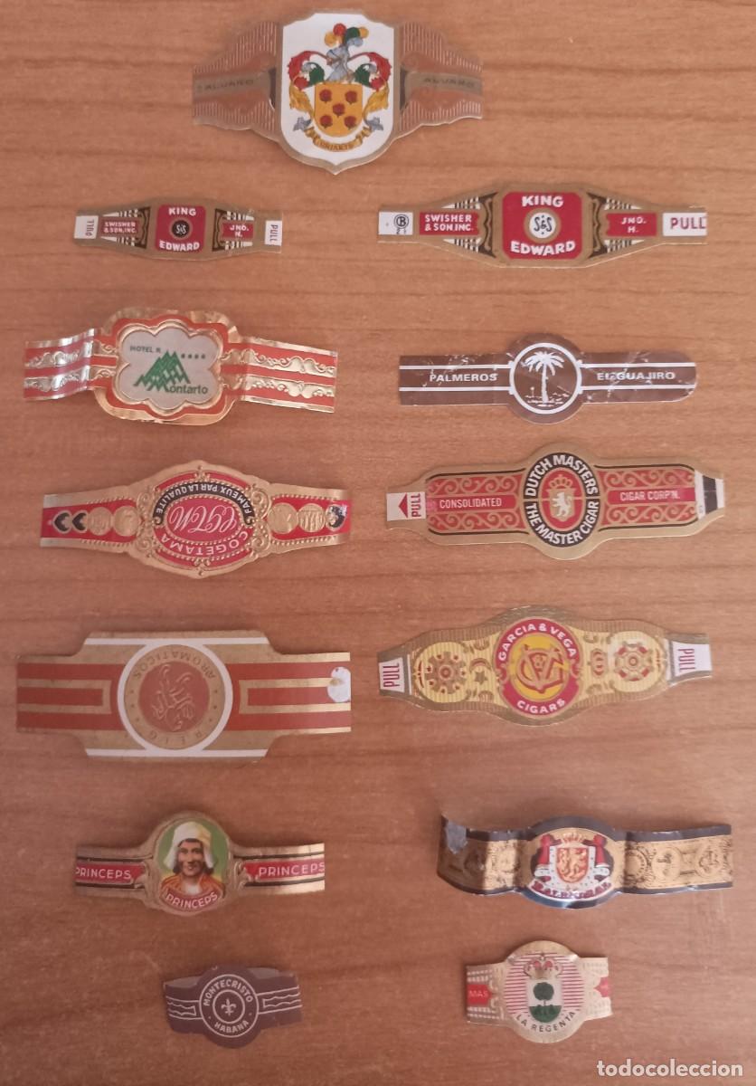 Vitolas de colecci&oacute;n: Muy bonito lote vitolas puros