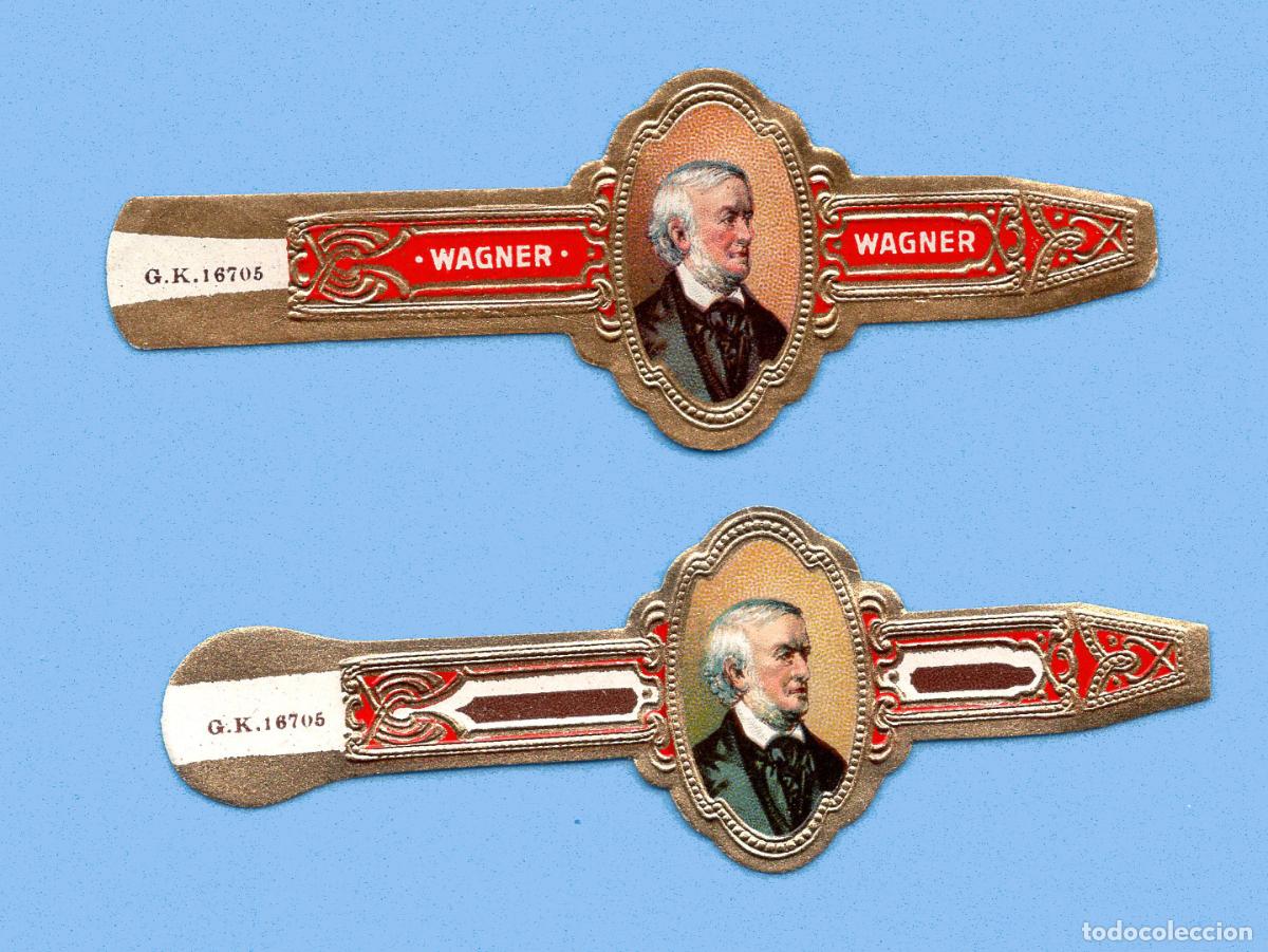 Bagues de cigare de collection: 2 VITOLAS ANTIGUAS - SIN MARCA - PROCEDENCIA EUROPEA - WAGNER