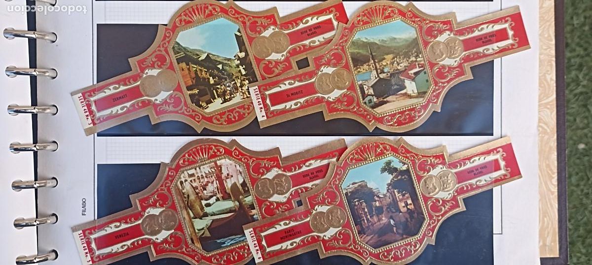 Sammlung von Banderolen: 10 VITOLAS VISTAS PAISES BAJOS SERIE48 DERK DE VRIES