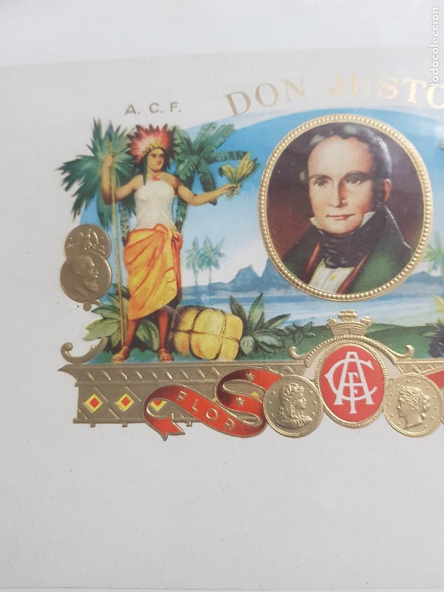 Vitolas de colecci&oacute;n: LITOGRAFIA DON JUSTO - Foto 3
