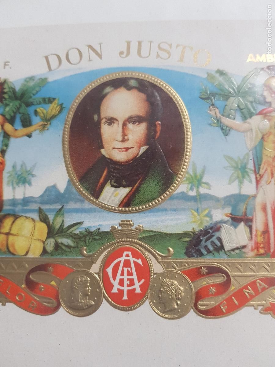 Vitolas de colecci&oacute;n: LITOGRAFIA DON JUSTO - Foto 4