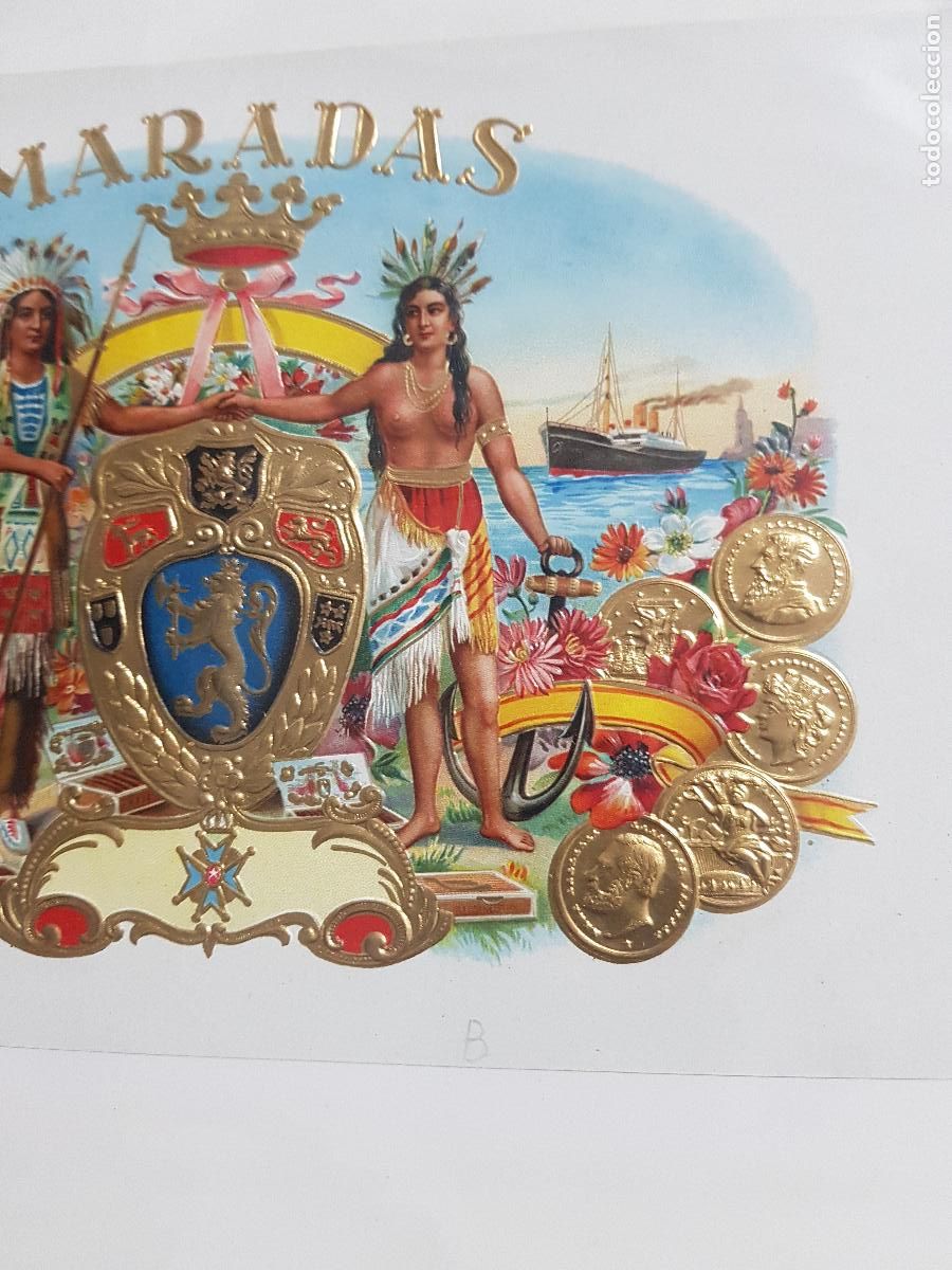 Vitolas de colecci&oacute;n: LITOGRAFIA PUROS MARADAS - Foto 2