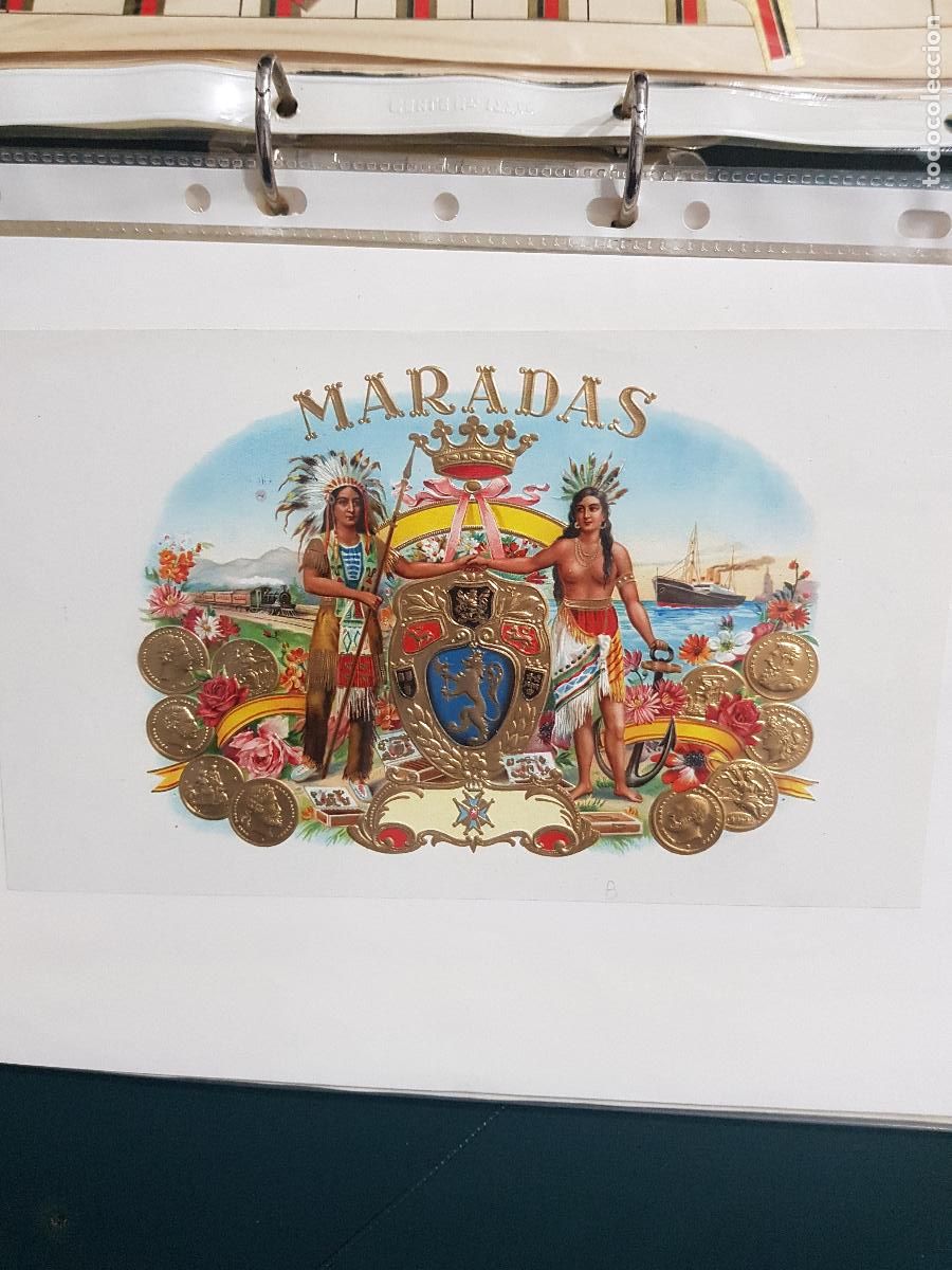 Vitolas de colecci&oacute;n: LITOGRAFIA PUROS MARADAS - Foto 5