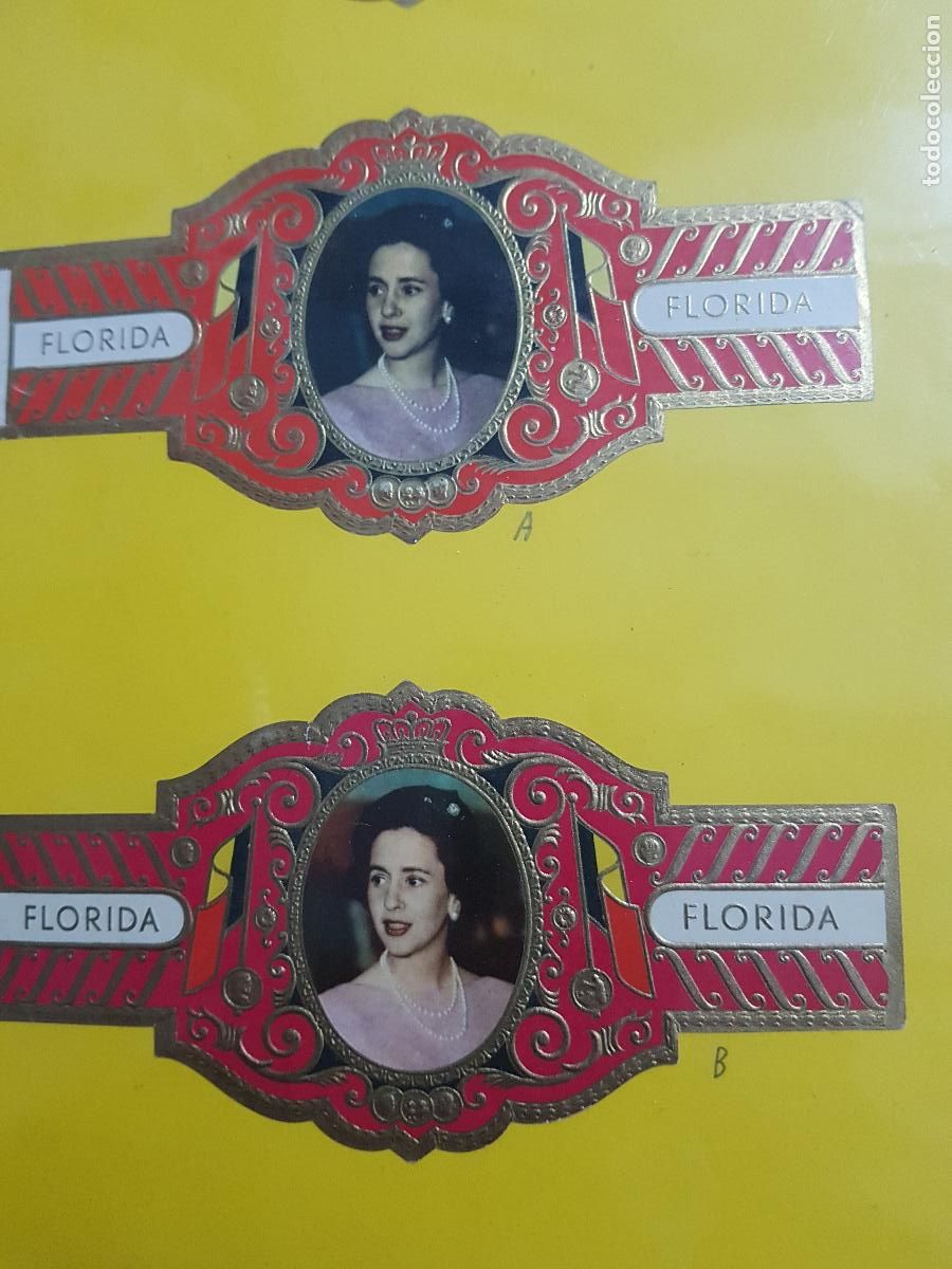 Vitolas de colecci&oacute;n: FABIANA Y BALDUINO ,REYES BELGICA - Foto 2
