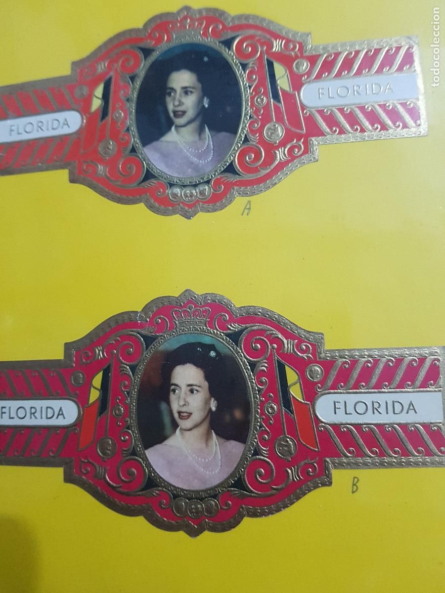 Vitolas de colecci&oacute;n: FABIANA Y BALDUINO ,REYES BELGICA - Foto 3