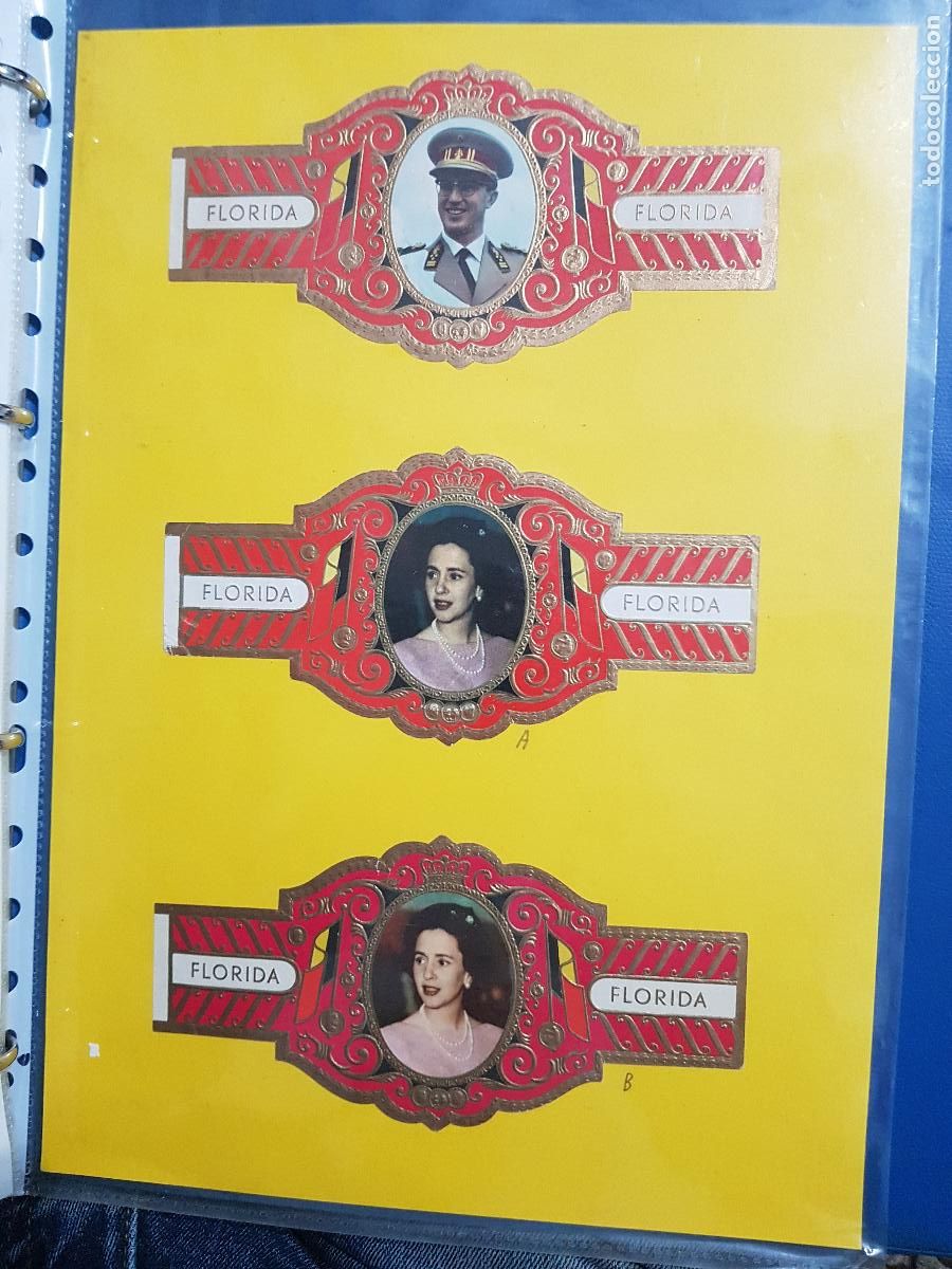 Vitolas de colecci&oacute;n: FABIANA Y BALDUINO ,REYES BELGICA - Foto 1