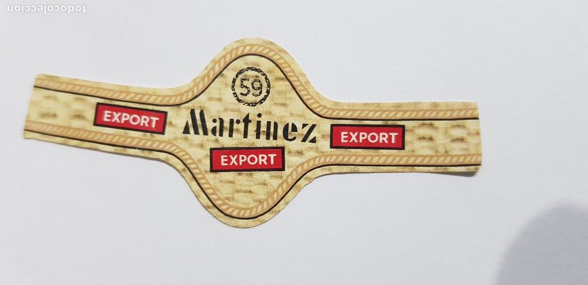 Vitolas de colecci&oacute;n: VITOLA CLASICA MARTINEZ - Foto 1