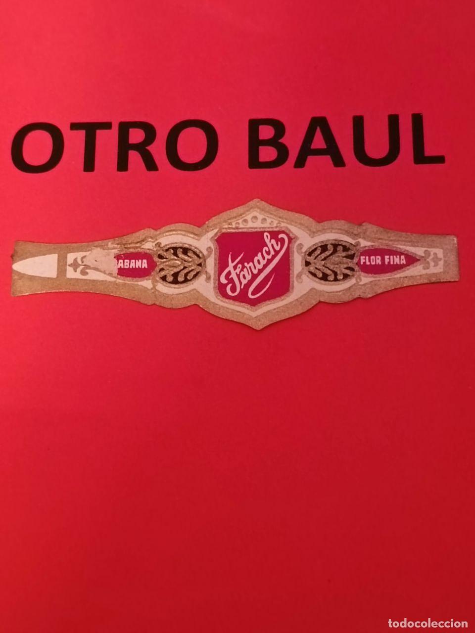 Vitolas de colecci&oacute;n: VITOLA CLASICA FARACH - Foto 1