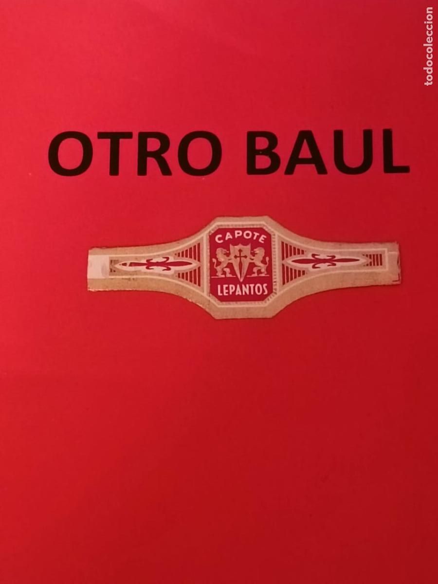 Vitolas de colecci&oacute;n: VITOLA CAPOTE LEPANTOS - Foto 1
