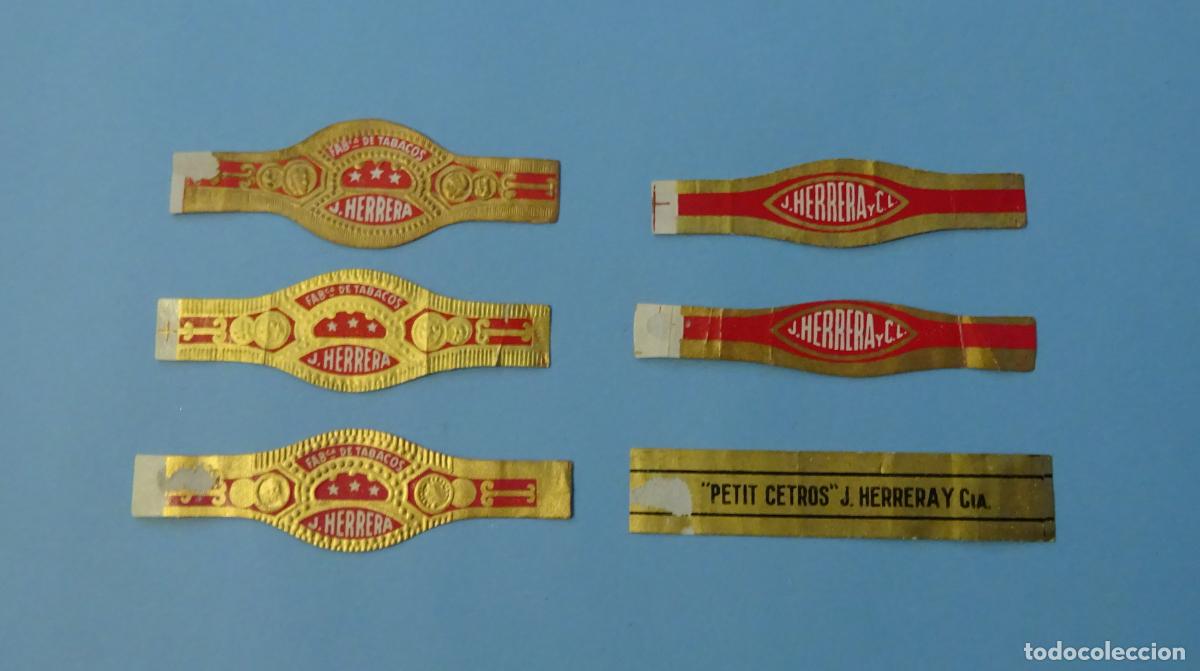 Vitolas de colecci&oacute;n: 6 VITOLAS J. HERRERA - Foto 1