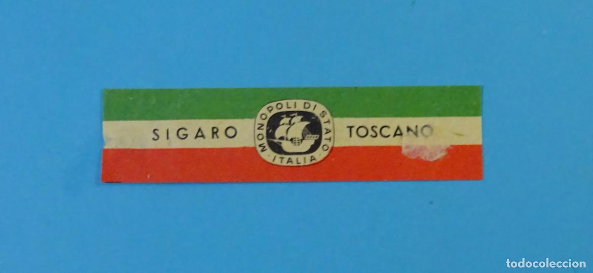 Vitolas de colecci&oacute;n: VITOLA SIGARO TOSCANO - Foto 1