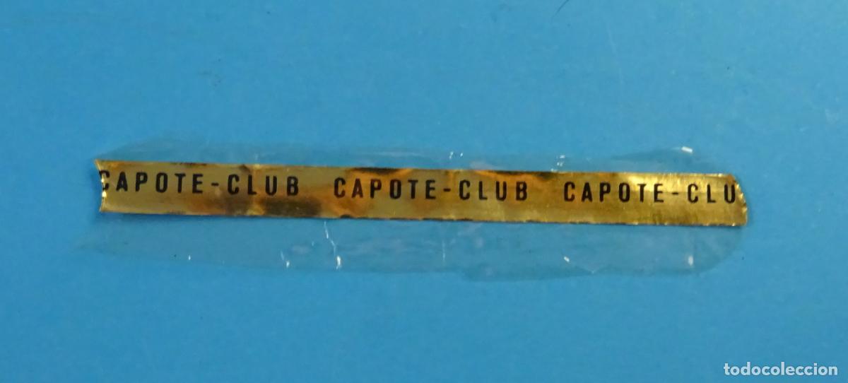 Vitolas de colecci&oacute;n: PRECINTO CAPOTE CLUB - Foto 1