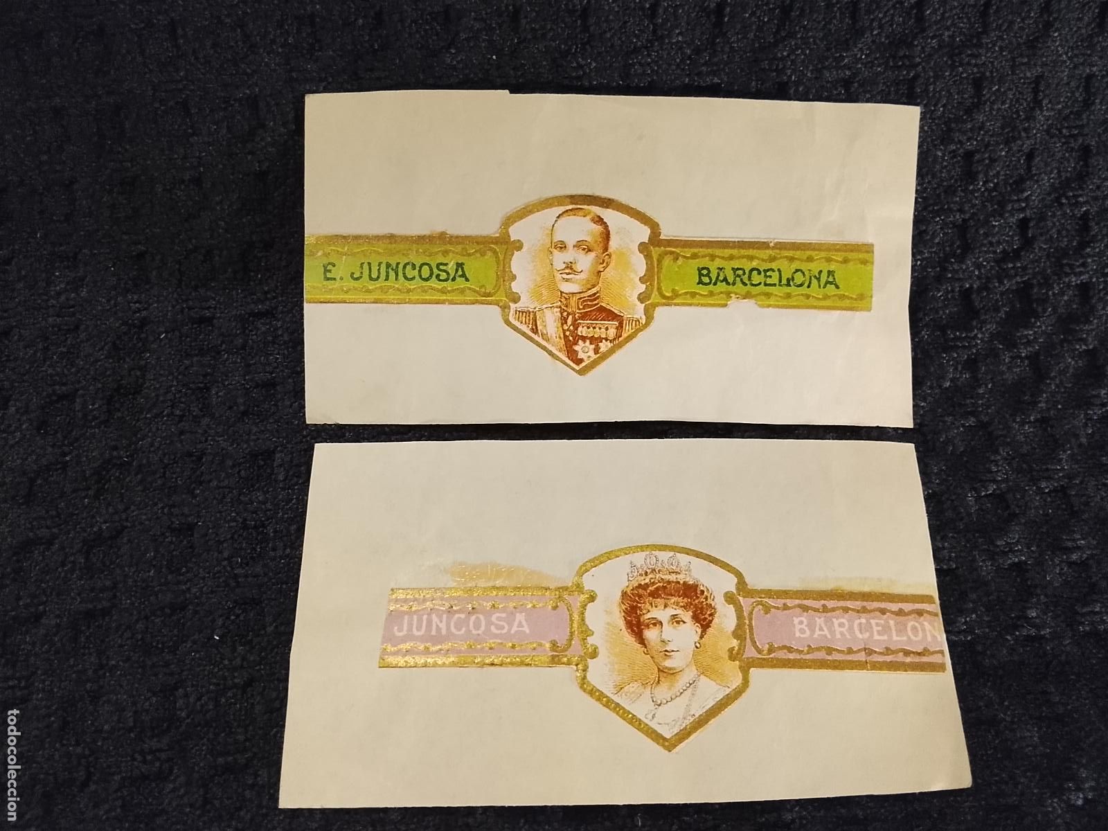 Vitolas de colecci&oacute;n: REYES DE ESPA&Ntilde;A ALFONSO XIII Y VICTORIA EUGENIA - EVARISTO JUNCOSA CHOCOLATES - VITOLAS -(115.442)