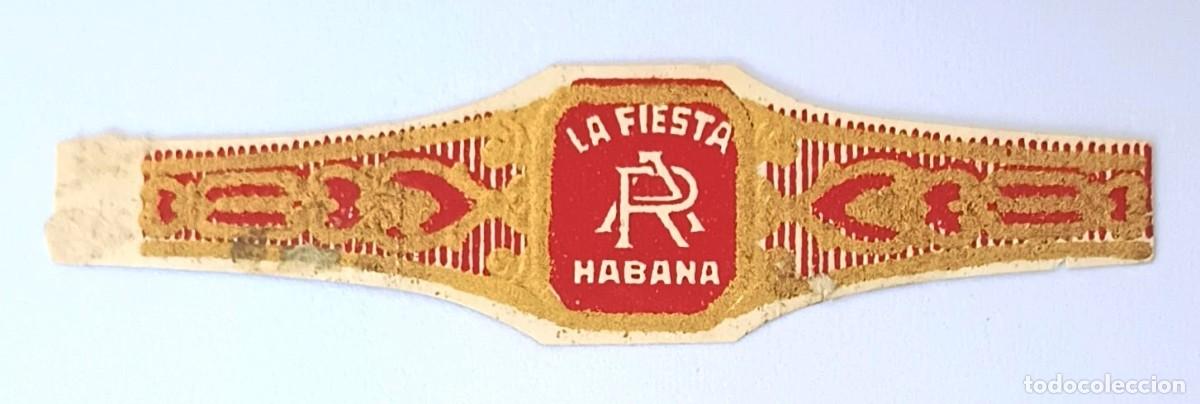 Vitolas de colecci&oacute;n: Chinchal, Cigar Band, Antigua Vitola de Coleccion, LA FIESTA, A208