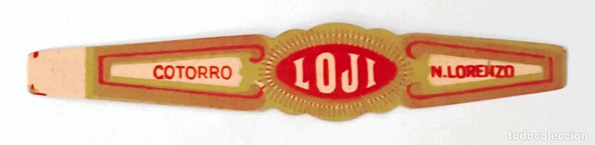 Vitolas de colecci&oacute;n: Chinchal, Cigar Band, Antigua Vitola de Coleccion, LOJI, B506