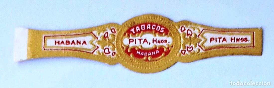 Vitolas de colecci&oacute;n: Chinchal, Cigar Band, Antigua Vitola de Coleccion, PITA HNOS. (6), B667