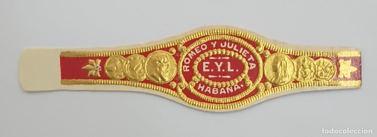 Vitolas de colecci&oacute;n: Chinchal, Cigar Band, Antigua Vitola de Coleccion, R. Y J. - E. Y. L., C392
