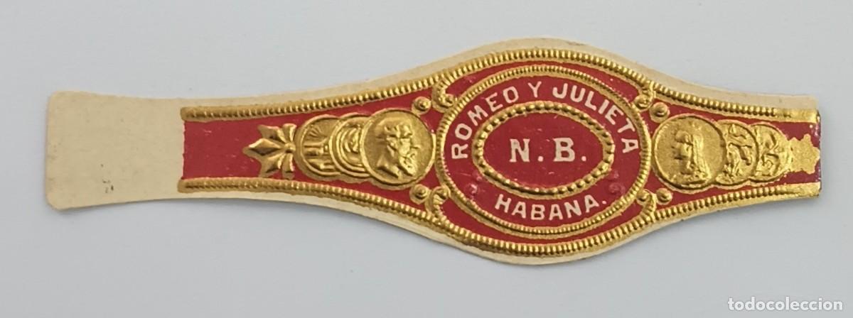 Vitolas de colecci&oacute;n: Chinchal, Cigar Band, Antigua Vitola de Coleccion, R. Y J. - N. B., C405