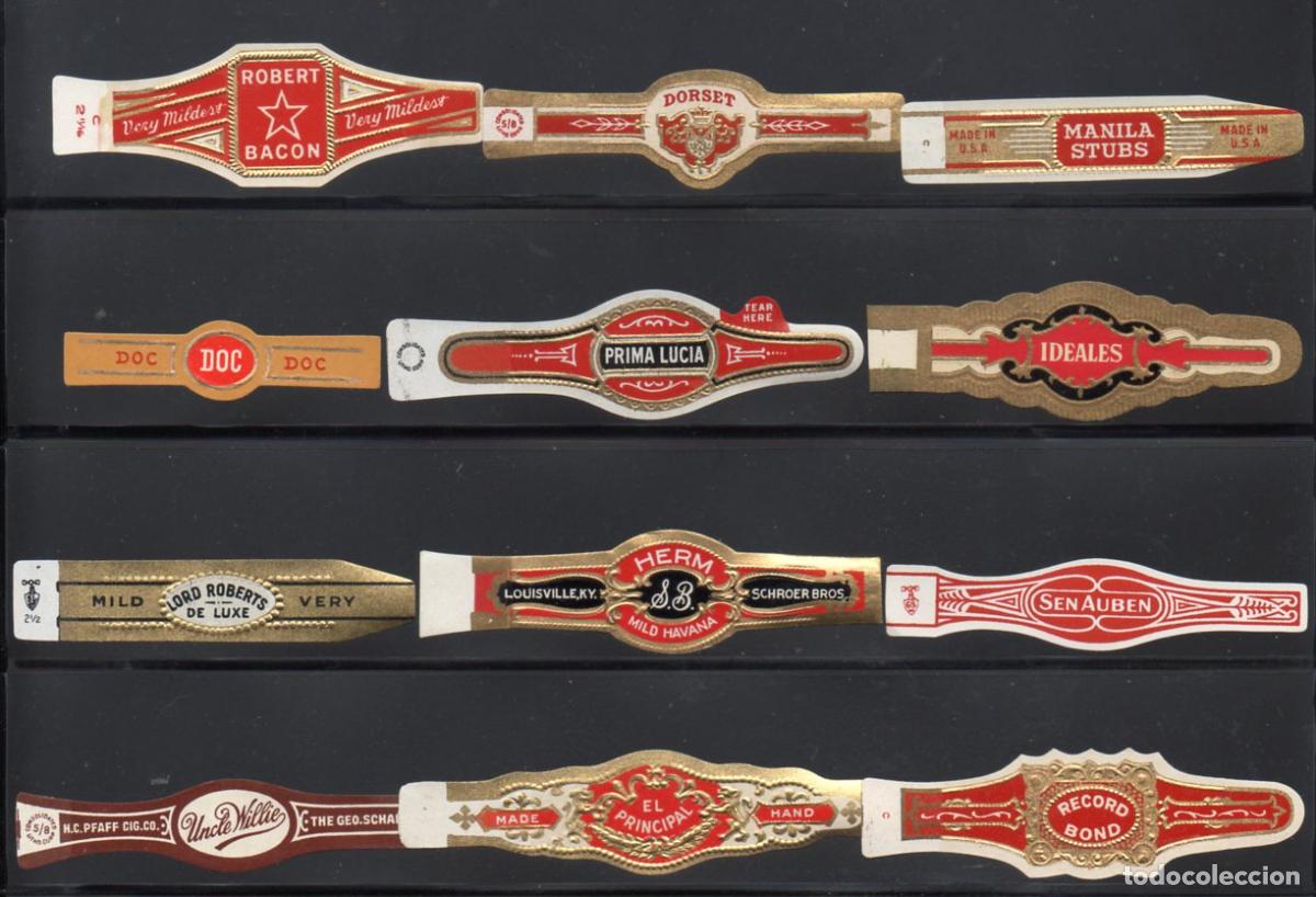 Vitolas de colecci&oacute;n: VITOLA CLASICA: LOTE 050, PROCEDENCIA U.S.A.