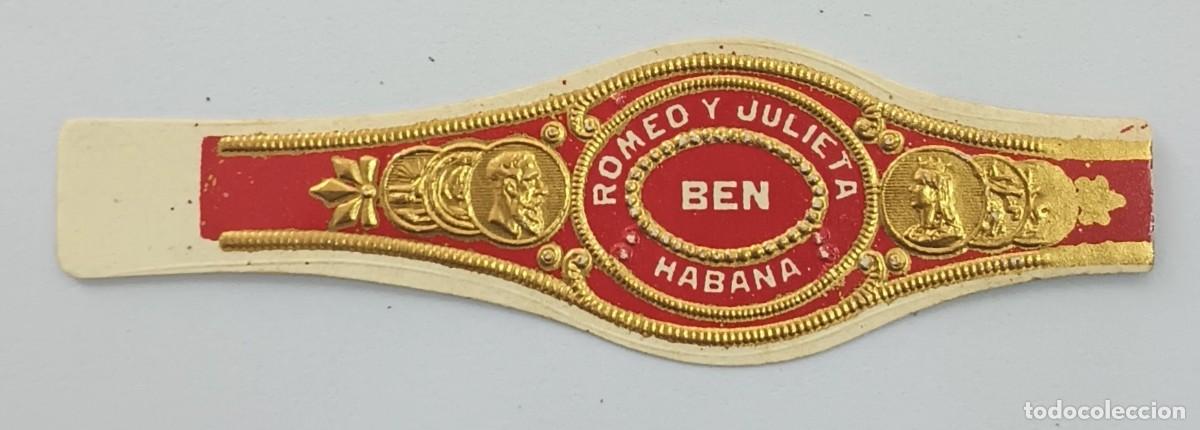 Vitolas de colecci&oacute;n: Chinchal, Cigar Band, Antigua Vitola de Coleccion, R. Y J. - BEN, C423