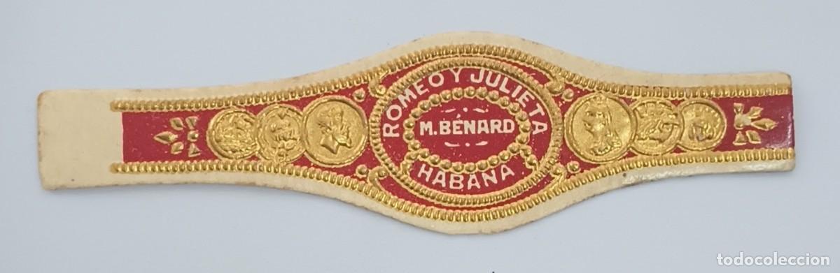 Vitolas de colecci&oacute;n: Chinchal, Cigar Band, Antigua Vitola de Coleccion, R. Y J. - M. BENARD, C419