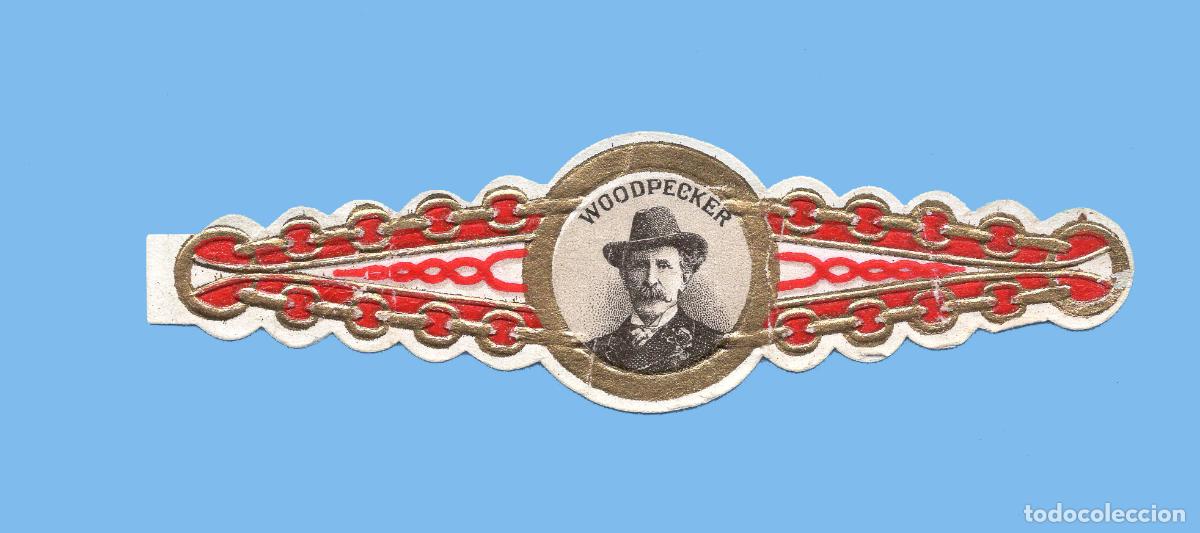 Vitolas de colecci&oacute;n: VITOLA ANTIGUA - PROCEDENCIA USA - MARCA WOODPECKER