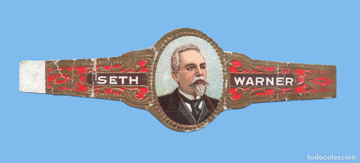 Vitolas de colecci&oacute;n: VITOLA ANTIGUA - PROCEDENCIA USA - MARCA SETH WARNER