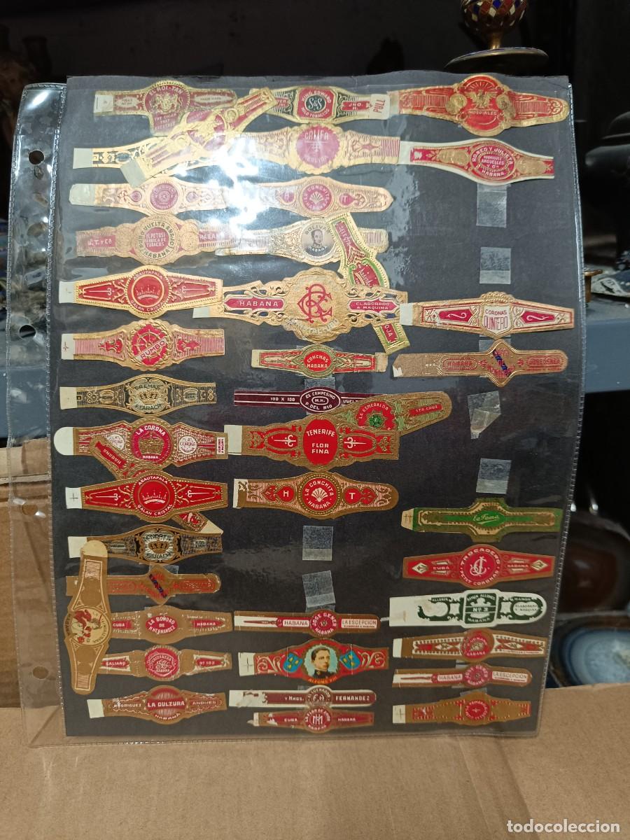 Vitolas de colecci&oacute;n: ANTIGUA COLECCION DE VITOLAS DE PURO, CUBA , HABANA, ALFONSO XIII -P21