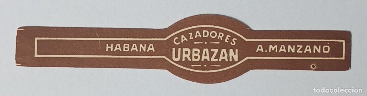 Vitolas de colecci&oacute;n: Chinchal, Cigar Band, Antigua Vitola de Coleccion, URBAZAN (2), C002