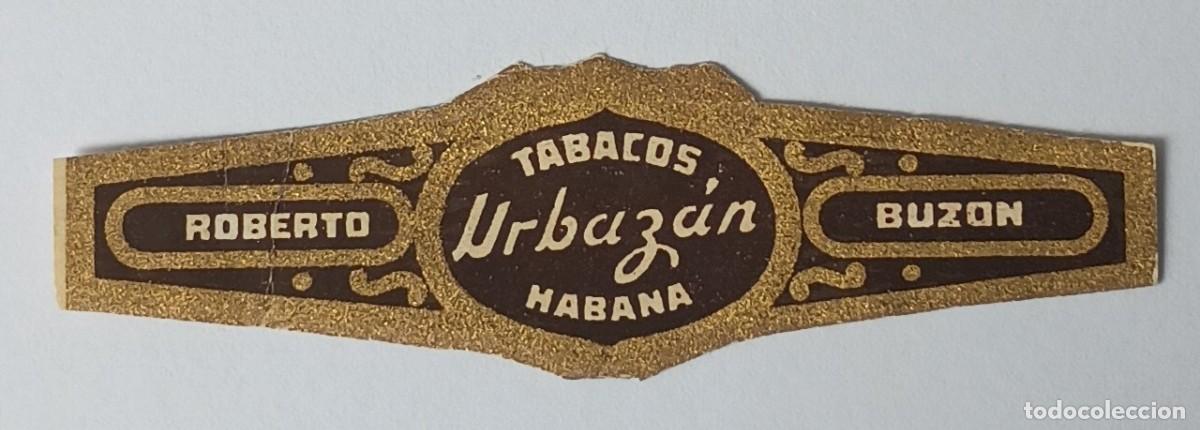 Vitolas de colecci&oacute;n: Chinchal, Cigar Band, Antigua Vitola de Coleccion, URBAZAN (3), C003