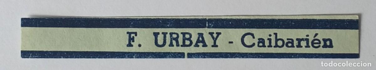 Vitolas de colecci&oacute;n: Chinchal, Cigar Band, Antigua Vitola de Coleccion, URBAY (2), C006