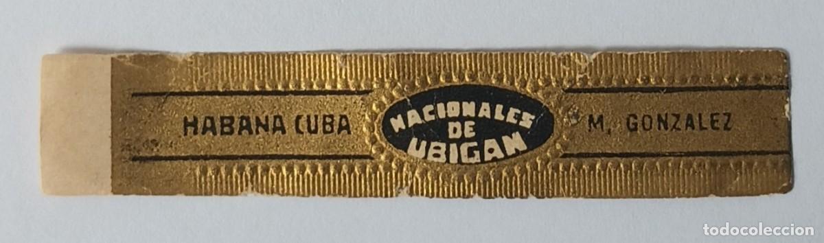 Vitolas de colecci&oacute;n: Chinchal, Cigar Band, Antigua Vitola de Coleccion, UBIGAN, (3), C009