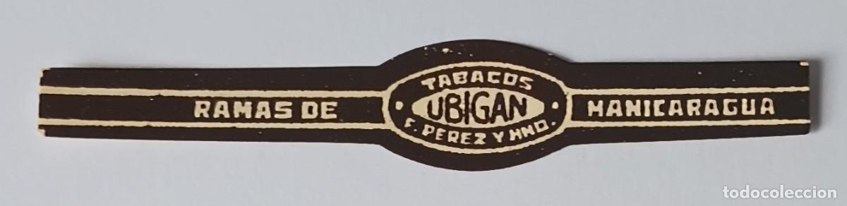 Vitolas de colecci&oacute;n: Chinchal, Cigar Band, Antigua Vitola de Coleccion, UBIGAN, (5), C011