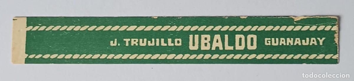 Vitolas de colecci&oacute;n: Chinchal, Cigar Band, Antigua Vitola de Coleccion, UBBALDO, C012
