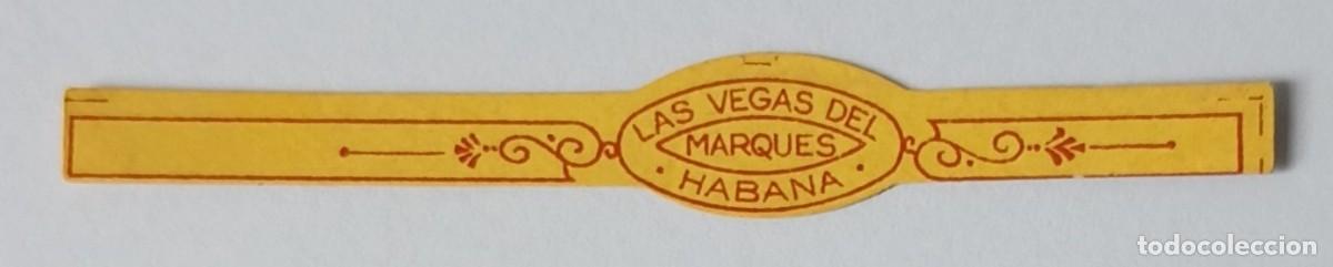 Vitolas de colecci&oacute;n: Chinchal, Cigar Band, Antigua Vitola de Coleccion, LAS VEGAS DEL MARQUES, C016