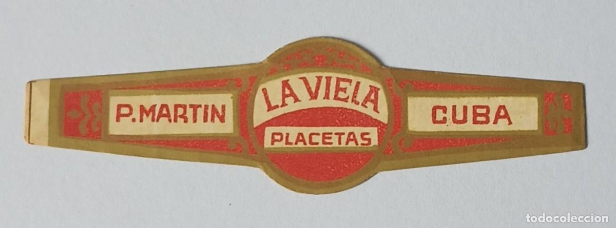 Vitolas de colecci&oacute;n: Chinchal, Cigar Band, Antigua Vitola de Coleccion, LA VIELA, C017