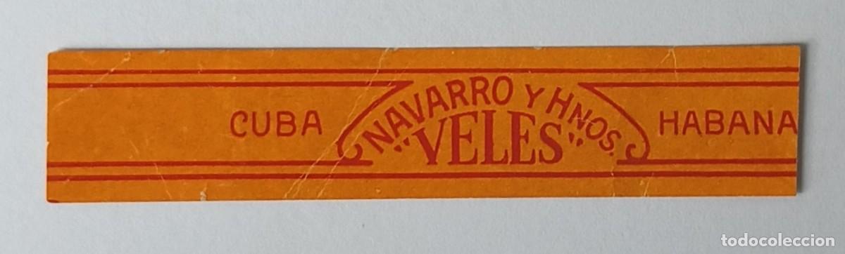 Vitolas de colecci&oacute;n: Chinchal, Cigar Band, Antigua Vitola de Coleccion, VELES, C021