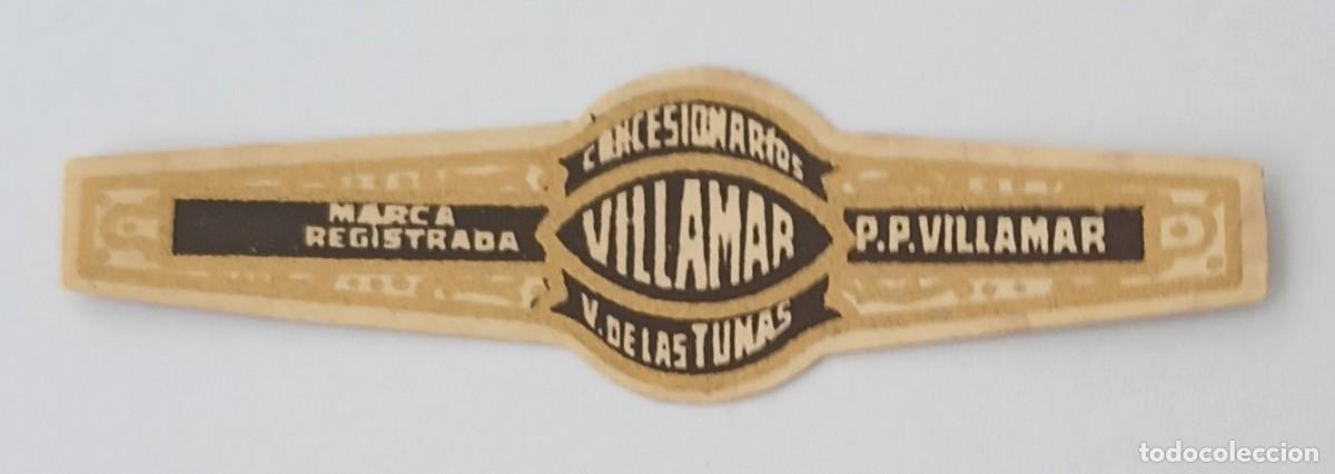 Vitolas de colecci&oacute;n: Chinchal, Cigar Band, Antigua Vitola de Coleccion, VILLAMAR, C031