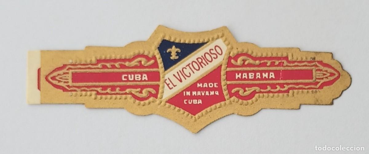 Vitolas de colecci&oacute;n: Chinchal, Cigar Band, Antigua Vitola de Coleccion, EL VICTORIOSO (1), C037