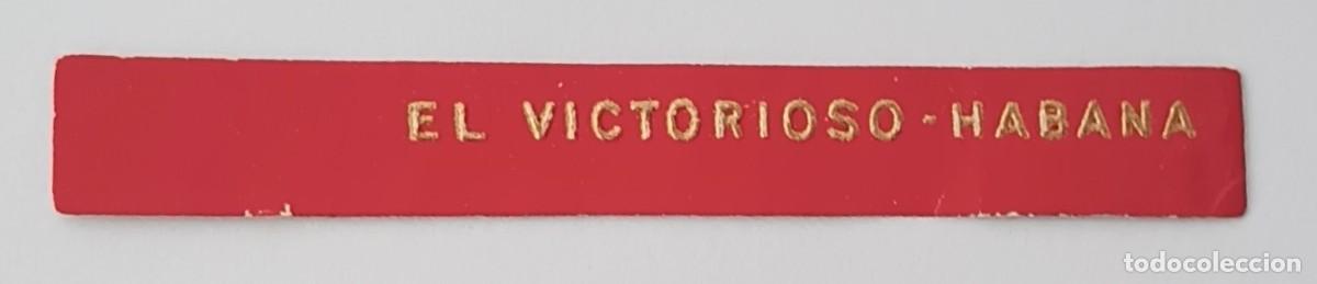 Vitolas de colecci&oacute;n: Chinchal, Cigar Band, Antigua Vitola de Coleccion, EL VICTORIOSO (3), C043
