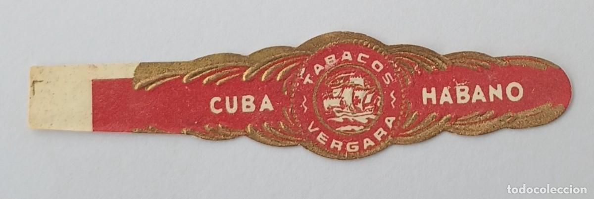 Vitolas de colecci&oacute;n: Chinchal, Cigar Band, Antigua Vitola de Coleccion, TABACOS VERGARA, C039