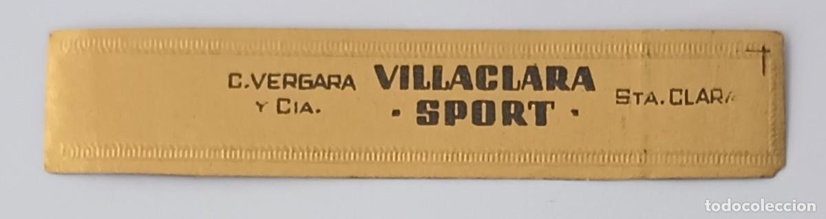 Vitolas de colecci&oacute;n: Chinchal, Cigar Band, Antigua Vitola de Coleccion, VILLACLARA SPORT, C046
