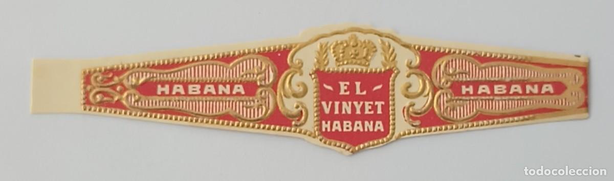 Vitolas de colecci&oacute;n: Chinchal, Cigar Band, Antigua Vitola de Coleccion, EL VINYET (2), C053
