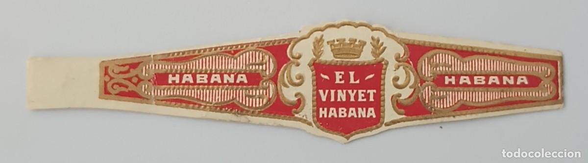 Vitolas de colecci&oacute;n: Chinchal, Cigar Band, Antigua Vitola de Coleccion, EL VINYET (3), C054