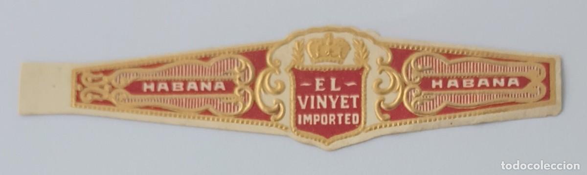 Vitolas de colecci&oacute;n: Chinchal, Cigar Band, Antigua Vitola de Coleccion, EL VINYET (4), C055