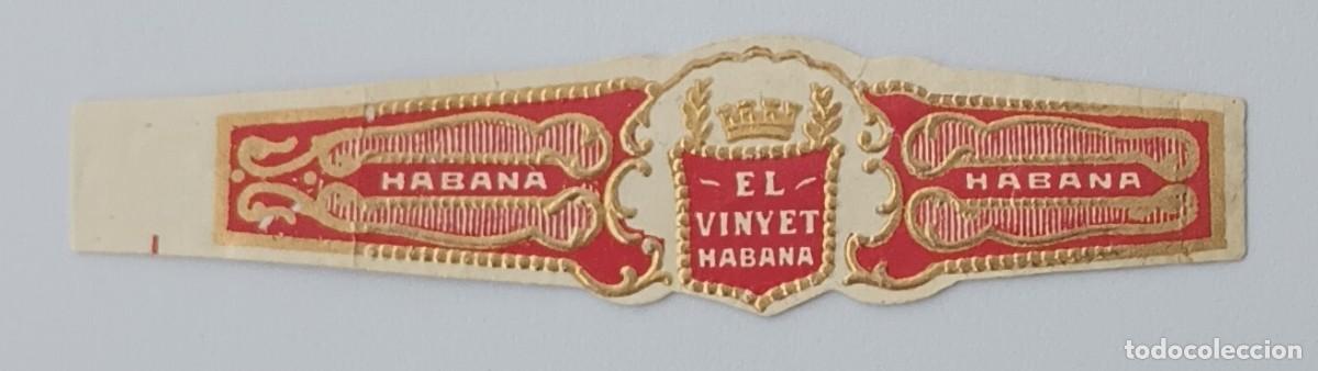 Vitolas de colecci&oacute;n: Chinchal, Cigar Band, Antigua Vitola de Coleccion, EL VINYET (6), C057