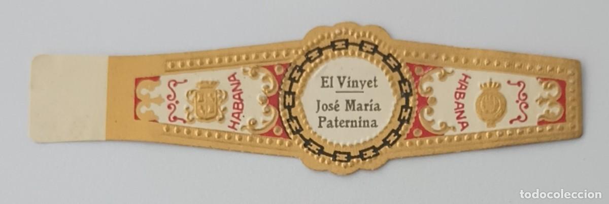 Vitolas de colecci&oacute;n: Chinchal, Cigar Band, Antigua Vitola de Coleccion, EL VINYET (7), C058
