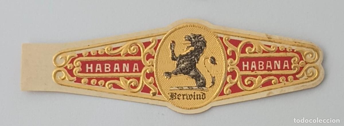 Vitolas de colecci&oacute;n: Chinchal, Cigar Band, Antigua Vitola de Coleccion, BERWING, C059